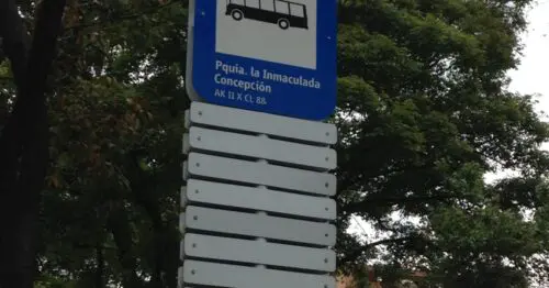 PARADERO SITP PARROQUIA LA INMACULADA CONCEPCION  222A00